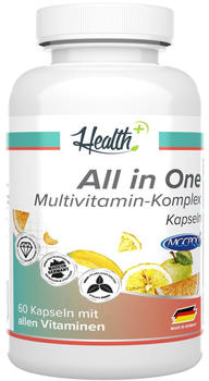 Zec+ Nutrition Health+ All In One Multivitamin Komplex Kapseln (60 Stk.)