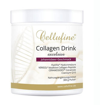 Cellufine Collagen-Drink Excelsior Johannisbeere Pulver (300 g)