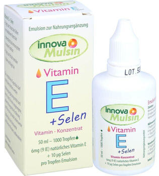InnovaVital Mulsin Vitamin E + Selen Emulsion (50ml)