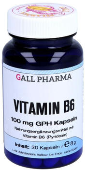 Hecht Pharma Vitamin B6 100mg GPH Kapseln (30 Stk.)