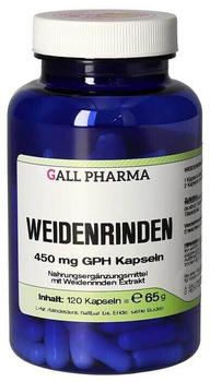 Hecht Pharma Weidenrinden 450mg GPH Kapseln (120 Stk.)