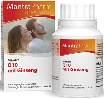 MantraPharm Mantra Q10 mit Ginseng Kapseln (60 Stk.)