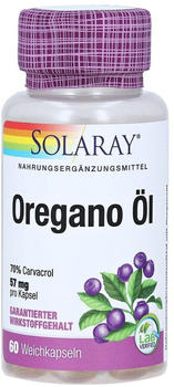 Solaray Oregano Öl Kapseln (60 Stk.)