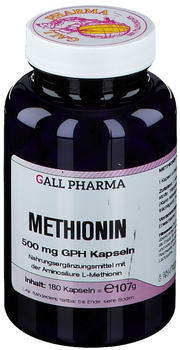 Hecht Pharma Methionin 500mg GPH Kapseln (180Stk.)