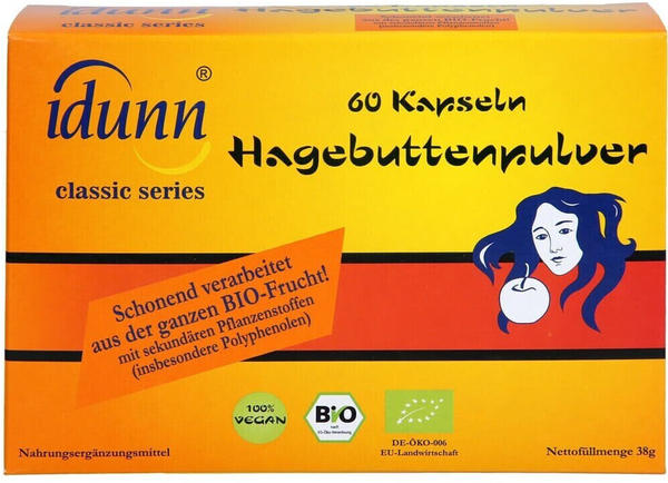 idunn Hagebuttenpulver Kapseln (60 Stk.)
