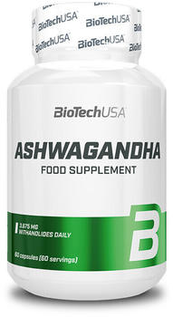 BioTech USA Ashwagandha Kapseln (60 Stk.)