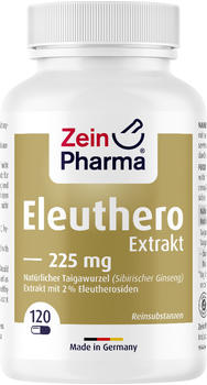 ZeinPharma Eleuthero Extrak 225 mg Kapseln (120 Stk.)