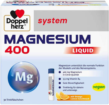 Doppelherz system Magnesium 400 Liquid Trinkampulle (30 Stk.)