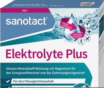 sanotact Elektrolyte Plus Sachets (20 Stk.)