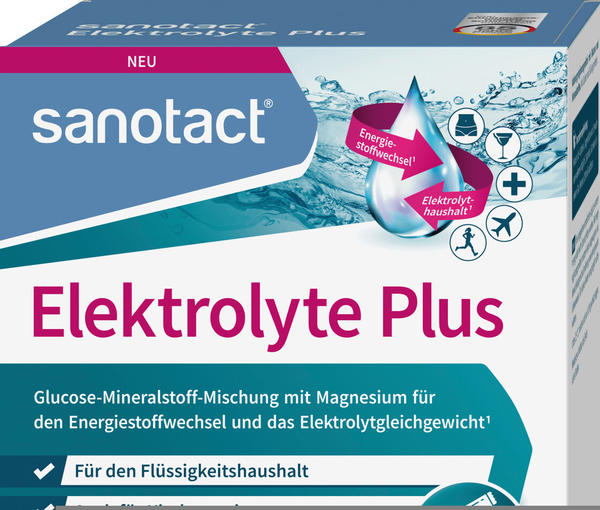 sanotact Elektrolyte Plus Sachets (20 Stk.)