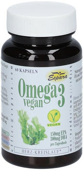 Espara Omega-3 Kapseln vegan (60 Stk.)