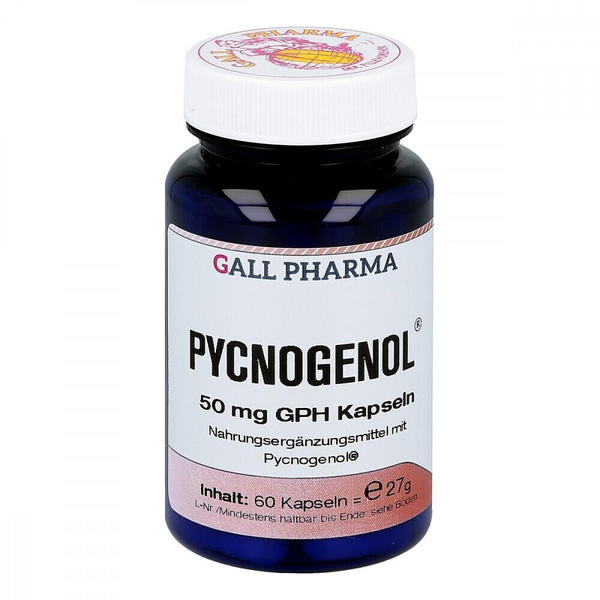 Gall Pharma Pycnogenol 50mg GPH Kapseln (60 Stk.)