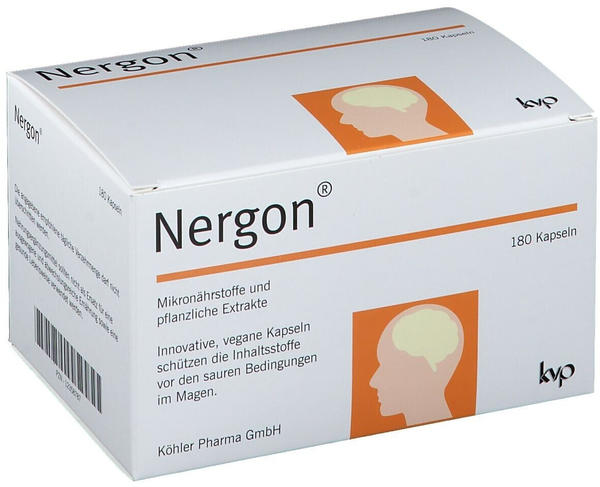 Köhler Pharma Nergon Kapseln (180 Stk.)