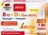 Doppelherz aktiv B12 + D3 DuoAktiv Energie + Immun Trinkampullen
