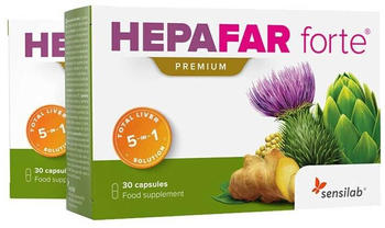 sensilab Hepafar forte Premium Kapseln (2 x 30 Stk.)