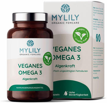 MYLILY Algenkraft veganes Omega 3 Kapseln (90 Stk.)