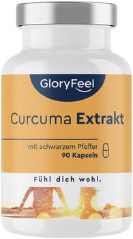 GloryFeel Curcuma Extrakt Kapseln (90 Stk.)