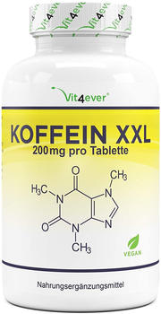 Vit4ever Koffein XXL 200mg Tabletten (500 Stk.)