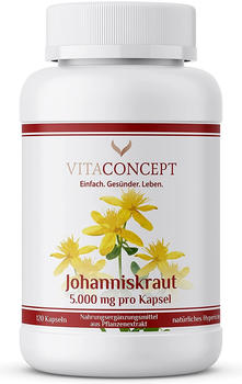 Vitaconcept Johanniskraut 5.000mg Kapseln (120 Stk.)