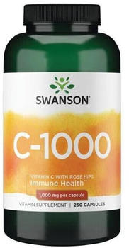 Swanson Vitamin C 1000mg Kapseln (250 Stk.)