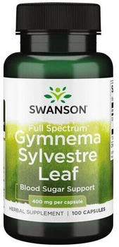 Swanson Gymnema Sylvestre Leaf Kapseln (100 Stk.)