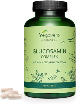 Vegavero Glucosamin Complex Kapseln (180 Stk.)