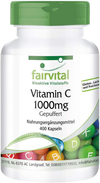 Fairvital Vitamin C 1000mg Kapseln (400 Stk.)