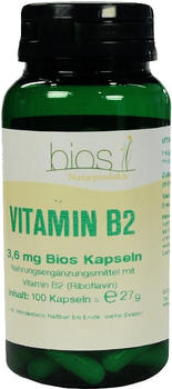 Bios Naturprodukte Vitamin B 2 3,6 mg Bios Kapseln (100 Stk.)