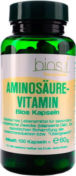 Bios Naturprodukte Aminosäure Vitamin Bios Kapseln (100 Stk.)