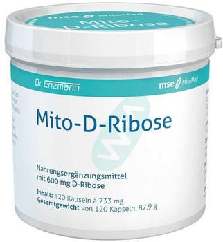 MSE Pharmazeutika Mito-D-Ribose Kapseln (120 Stk.)