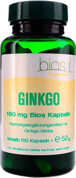 Bios Naturprodukte Ginkgo 160 mg Bios Kapseln (100 Stk.)
