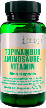 Bios Naturprodukte Topinambur Aminosaeure Vitamin Bios Kapseln (100 Stk.)
