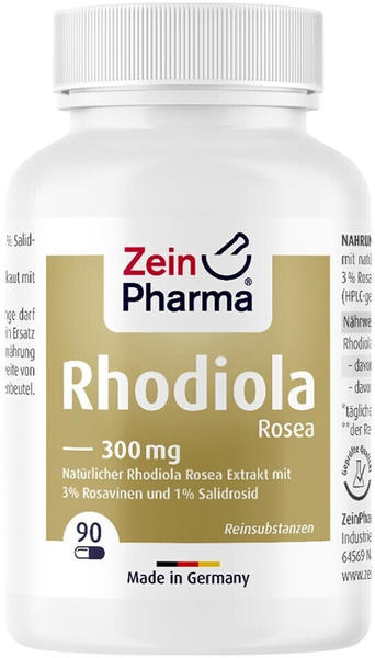ZeinPharma Rhodiola Rosea 300mg Kapseln (90 Stk.)