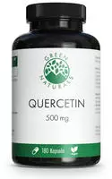 PZN-DE 18099134, Heilpflanzenwohl Green Naturals Quercetin 500 mg hochdosi 180...
