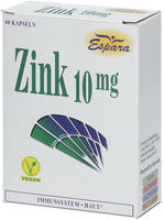 PZN-DE 16876177, Espara Zink 10 mg Kapseln 15.5 g, Grundpreis: &euro; 427,74 / kg
