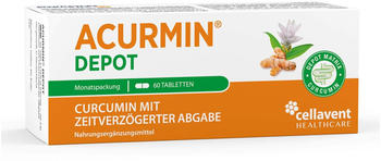 Cellavent Healthcare Cellavent Acurmin Depot magensaftresistente Tabletten (60 Stk.)