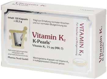 Pharma Nord Vitamin K2 K-Pearls Weichkapseln (120 Stk.)