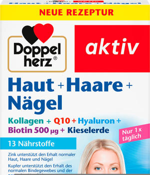 Doppelherz aktiv Haut + Haare + Nägel Tabletten (30 Stk.)