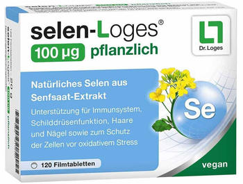 Dr. Loges selen-Loges 100µg pflanzlich Filmtabletten (120 Stk.)