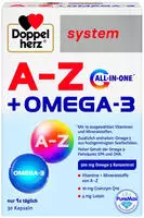 Doppelherz A-z+omega-3 All-in-one system 30 St