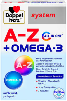 Queisser Doppelherz System A-Z + Omega-3 All-In-One Kapseln (30 Stk.)