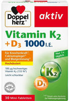 Doppelherz Vitamin K2+d3 1000 I.E. Table 30 St