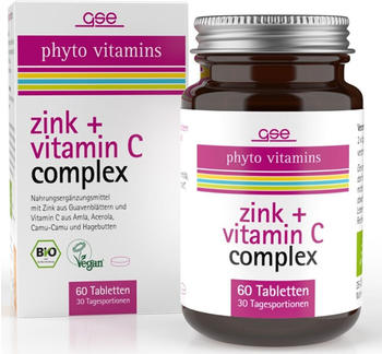 GSE Zink + Vitamin C Complex Tabletten (60 Stk.)