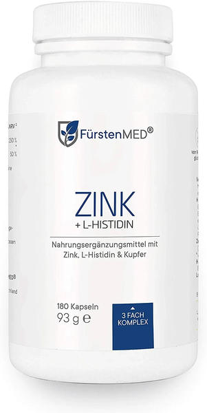 FürstenMed Zink + L-Histidin Kapseln (90 Stk.)