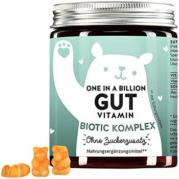 Bears With Benefits One in a Billion Gut Vitamin Biotic Komplex Gummibärchen (60 Stk.)