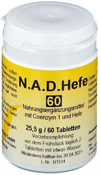Merosan NAD Hefe 5 mg Tabletten (60 Stk.)