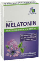 Melatonin+Passionsblume+Baldrian Kapseln 60 St