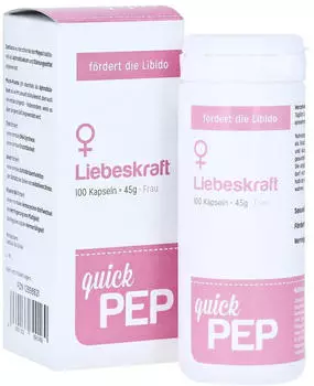 Allpharm quickPEP Liebeskraft Frau Kapseln (100 Stk.)