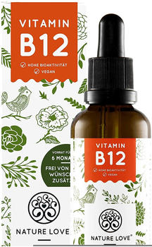 Nature Love Vitamin B12 Tropfen (50ml)