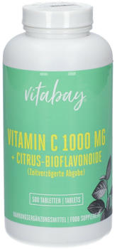 Vitabay Vitamin C 1000mg + Citrus-Bioflavonoide Tabletten (500 Stk.)